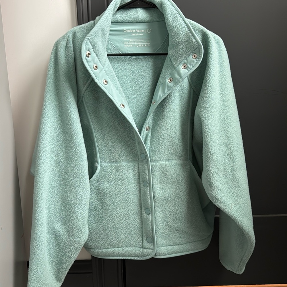 Outdoor Voices RecFleece Snap Jacket